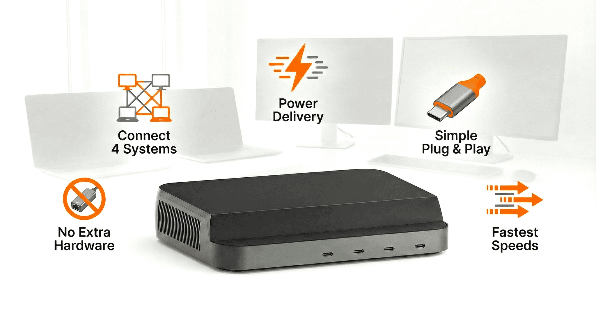USB Data Transfer Animation