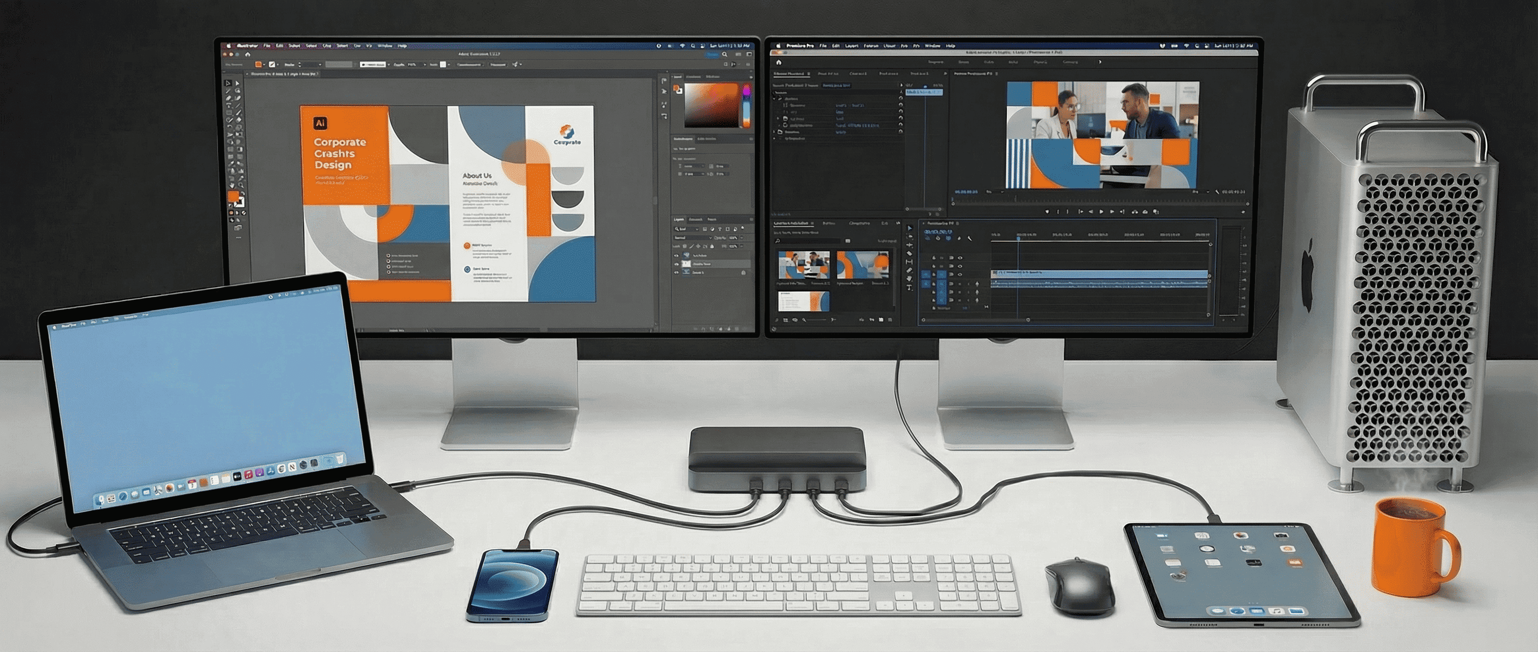Every Device on Your Desk Deserves a Dedicated Lane.